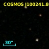 COSMOS J100241.86+023632.5