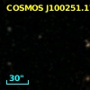 COSMOS J100251.17+023630.2