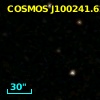 COSMOS J100241.62+023621.9