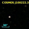 COSMOS J100222.33+023621.6