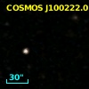 COSMOS J100222.01+023620.6