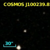COSMOS J100239.82+023609.0
