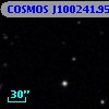 COSMOS J100241.95+023603.5