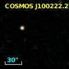 COSMOS J100222.27+023600.2