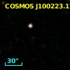 COSMOS J100223.17+023555.8