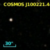 COSMOS J100221.44+023559.1