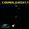 COSMOS J100247.79+023555.8