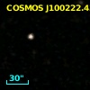 COSMOS J100222.43+023600.4