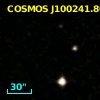 COSMOS J100241.80+023552.5