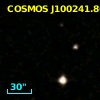COSMOS J100241.86+023550.9