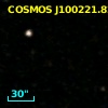 COSMOS J100221.82+023548.5