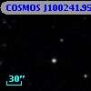 COSMOS J100241.95+023545.7
