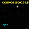 COSMOS J100224.50+023539.0