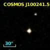 COSMOS J100241.51+023528.8