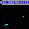 COSMOS J100251.83+023522.7
