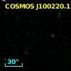 COSMOS J100220.12+023510.0