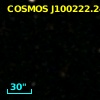 COSMOS J100222.24+023510.4