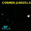 COSMOS J100251.51+023511.7