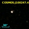 COSMOS J100247.43+023458.4