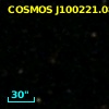 COSMOS J100221.08+023448.1