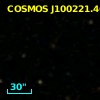 COSMOS J100221.46+023436.4