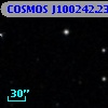 COSMOS J100242.23+023439.4