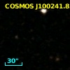COSMOS J100241.85+023432.4