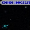 COSMOS J100252.55+023423.6