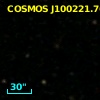 COSMOS J100221.76+023436.4