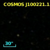 COSMOS J100221.15+023422.7