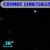 COSMOS J100250.59+023420.8