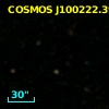 COSMOS J100222.39+023417.0