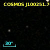COSMOS J100251.76+023408.8