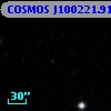 COSMOS J100221.91+023409.0