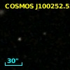 COSMOS J100252.52+023402.4