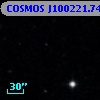 COSMOS J100221.74+023349.4