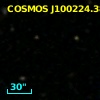 COSMOS J100224.38+023343.7