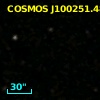 COSMOS J100251.48+023340.4