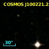 COSMOS J100221.23+023335.9