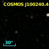 COSMOS J100240.46+023332.9