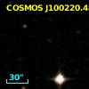 COSMOS J100220.48+023333.3