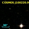 COSMOS J100220.99+023333.7