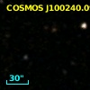 COSMOS J100240.09+023330.7