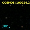 COSMOS J100224.25+023321.0