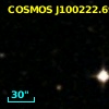COSMOS J100222.69+023310.4