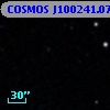 COSMOS J100241.07+023307.4