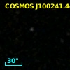 COSMOS J100241.44+023304.7