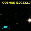 COSMOS J100222.78+023305.2