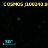 COSMOS J100240.93+023301.5