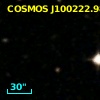 COSMOS J100222.98+023257.9